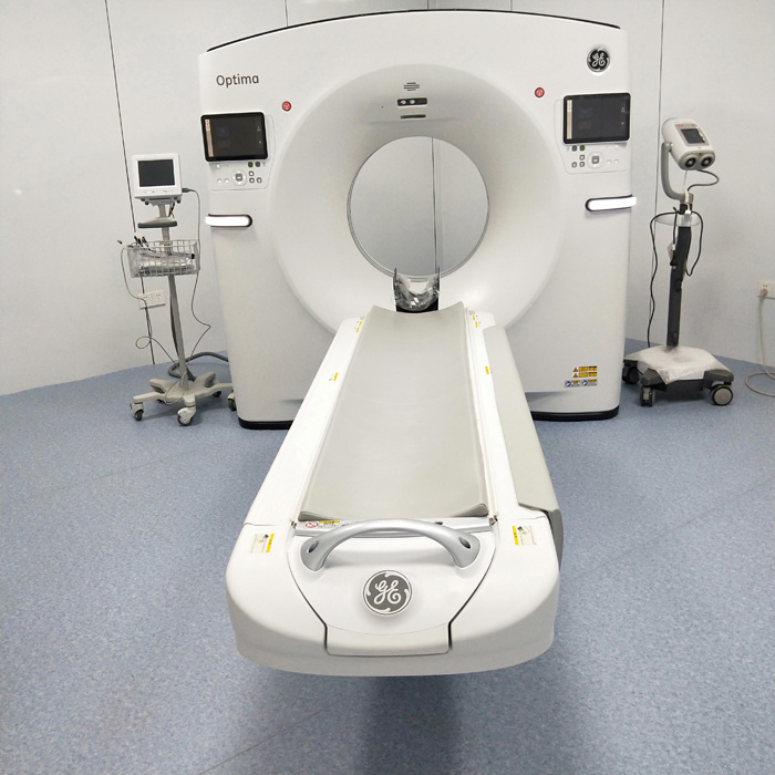 影像檢查重器，造福百姓健康:信陽中醫(yī)院64排進口GE高端CT啟用